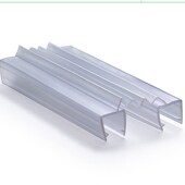 房玻璃门连体防水条玻璃挡水条风琴胶条浴室移门条