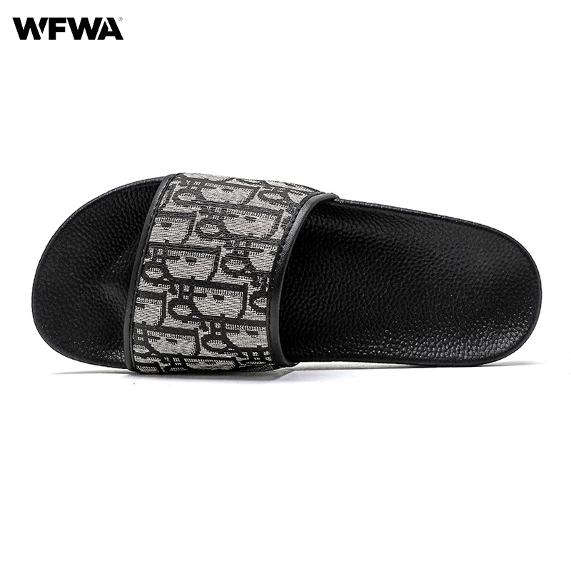 WFWA欧洲站潮牌情侣拖鞋外穿