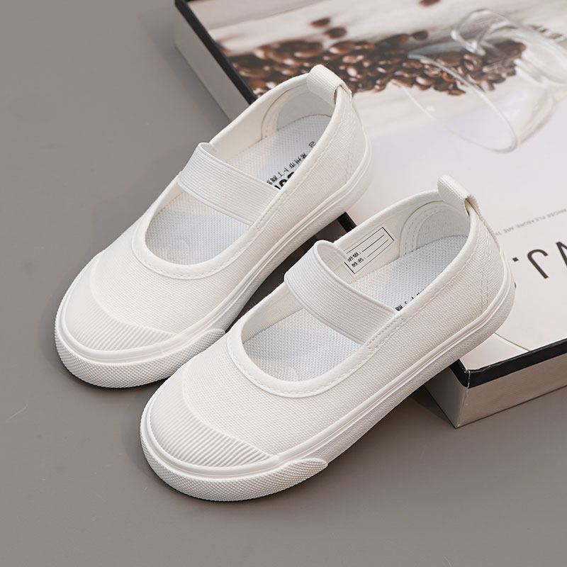 儿童软底a室内小白鞋春秋款女孩休闲一脚蹬帆布鞋男童六一表演鞋,童鞋/婴儿鞋/亲子鞋,帆布鞋,淘宝优惠券,粉丝福利购,淘宝优惠卷