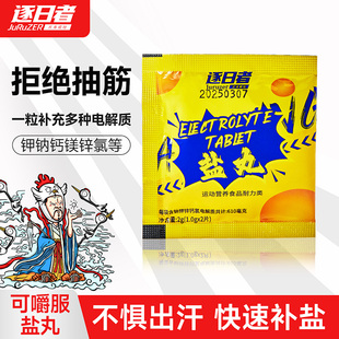 逐日者盐丸电解质马拉松骑行耐力类运动补剂户外跑步防抽筋出汗