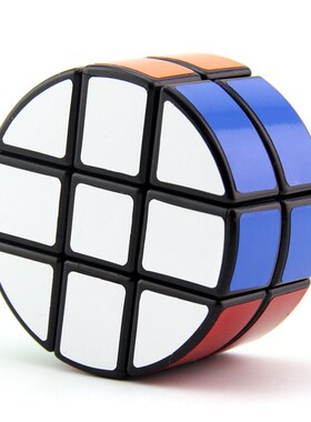 蓝蓝 圆饼二三三魔方 Round  2X3X3 圆柱型233魔方