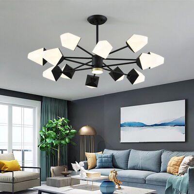 北欧客厅吊灯现代简约创意个性卧室灯轻奢餐厅灯网红家用大气灯饰