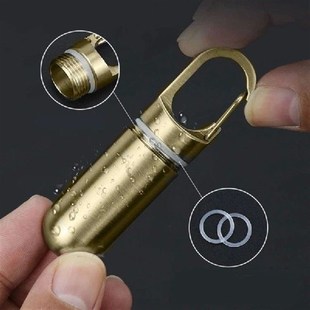 eFriendly Pills Travel Keychain Outdoor Holder Functional