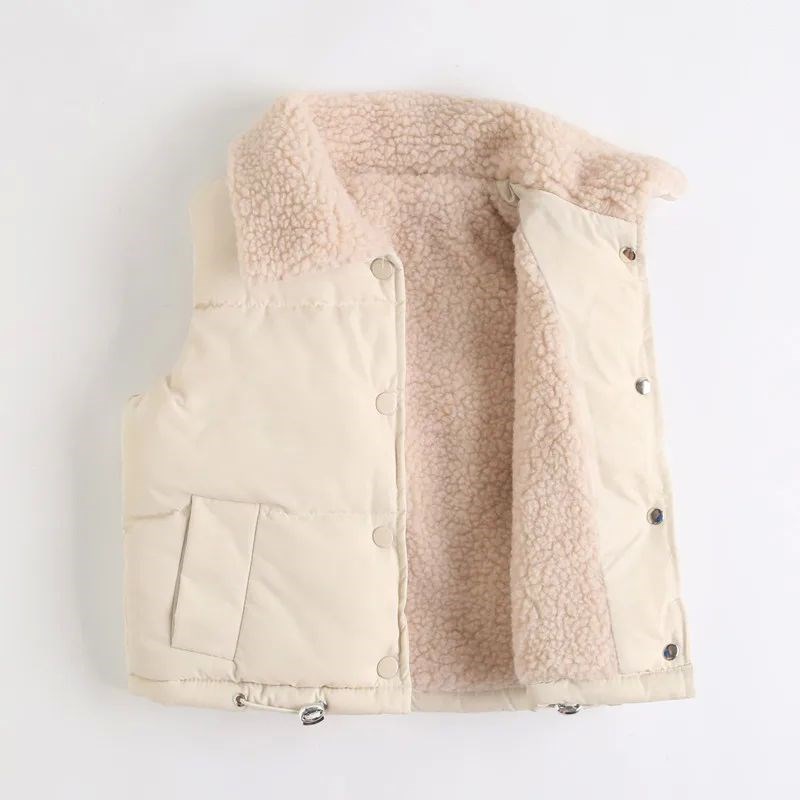 Baby Kids Vest Jackets Spring Girls OuterMwear Winter Plus V