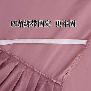 bed pure single piece cover cotton Cottaon skir skirt