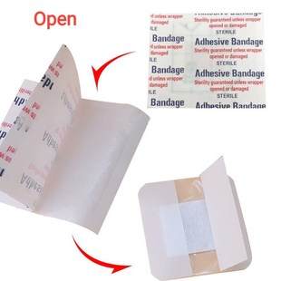 adhesive aid Dressing Band Wound Bandage 50PCs Larg bandqage