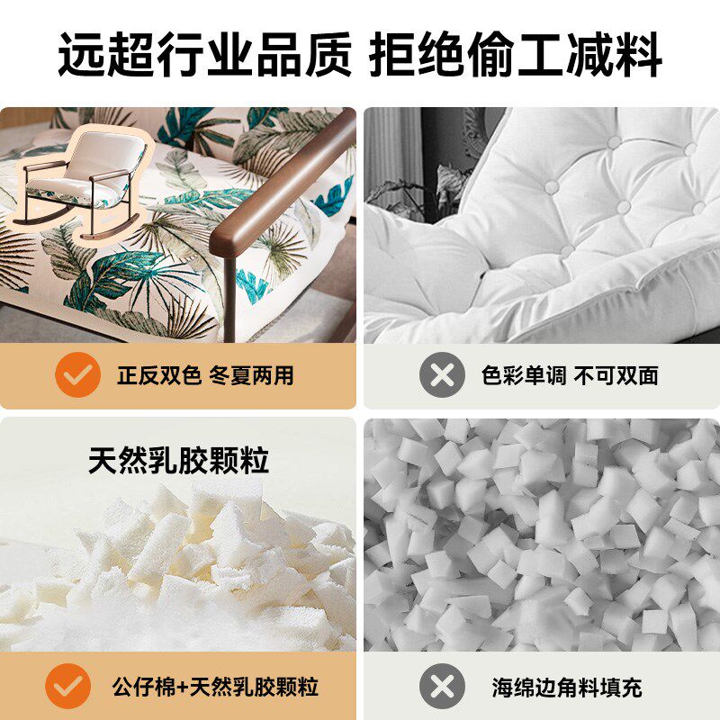 家用摇椅客厅久坐懒人躺椅卧室逍遥椅可睡单人摇摇椅阳台休闲椅子