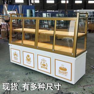 现货面包柜展示柜边柜蛋糕点店烘焙炒货抽屉铁艺实木中岛柜模型柜