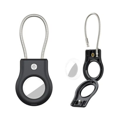 Compatible With Apple AirTayg Secure Holder With Wire Cable