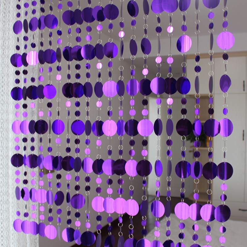 PVC sequins Curtainps  Household items partitions Plastic cu
