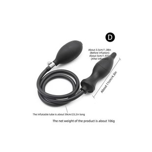 Big Out Inflated Pump Exp Plug Anal Supezr Silicone Dildo