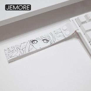 键盘飘带wooting客制化改装二次元挂饰made68迈从磁轴ATK美加狮60