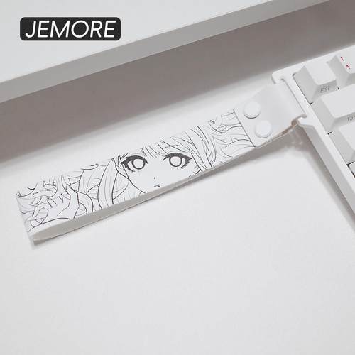 键盘飘带wooting客制化改装二次元挂饰made68迈从磁轴ATK美加狮60