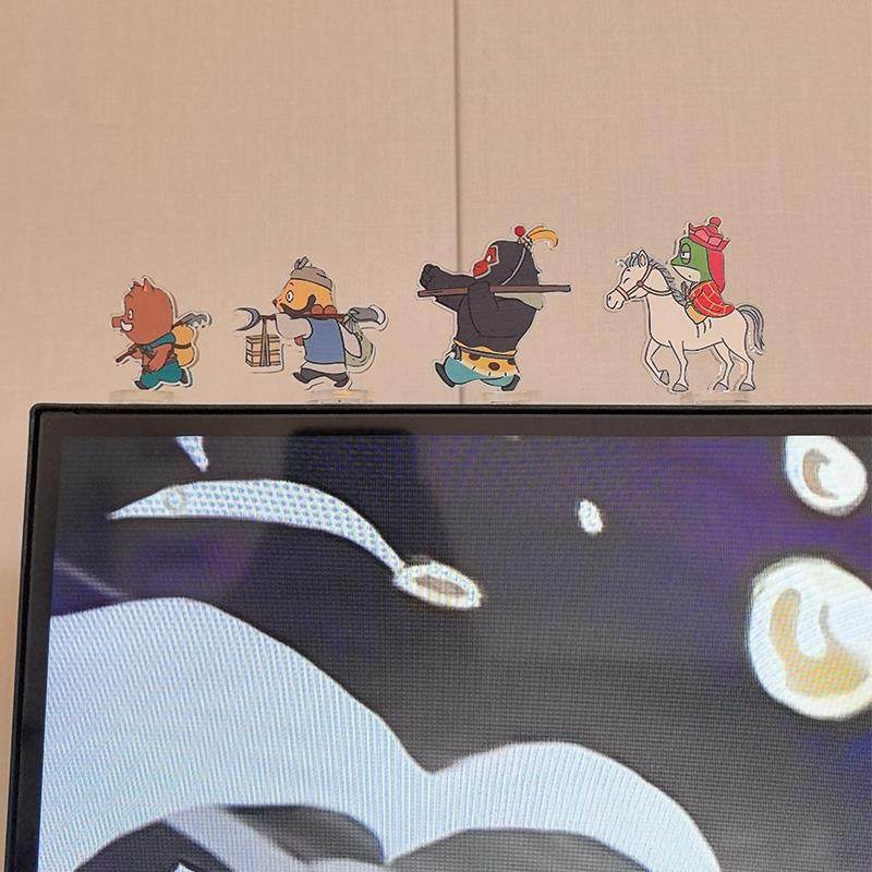 浪浪山小妖怪创意可爱电脑屏幕电视机显示屏小摆件桌面装饰用品女