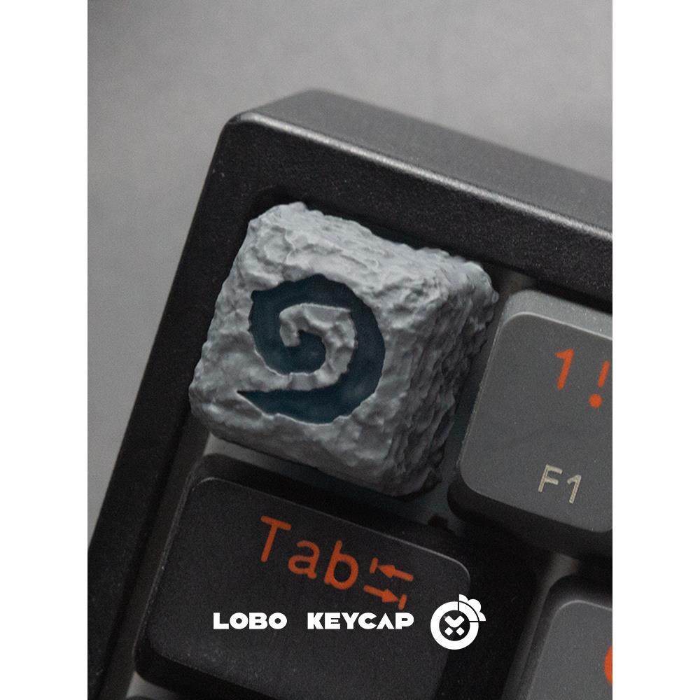 炉石传说&魔兽世界系列主题透光个性树脂LOBO艺术机械键盘键帽E