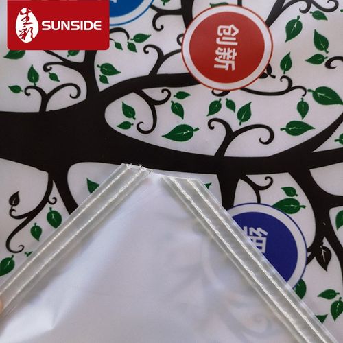 UV喷画厂家制作商场门店灯箱布画面 UV软膜灯箱卡布框内打灯布