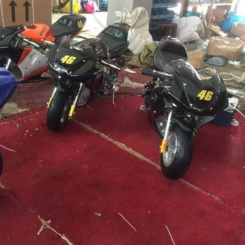新款 49cc迷你小跑车小趴赛车电启动小摩托车厂家四轮