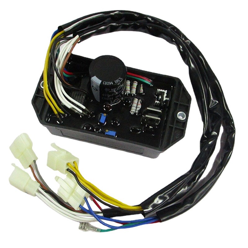 柴油发电机配件AVR开普凯马款5-6.5KW/186-188F调节器稳压调压器