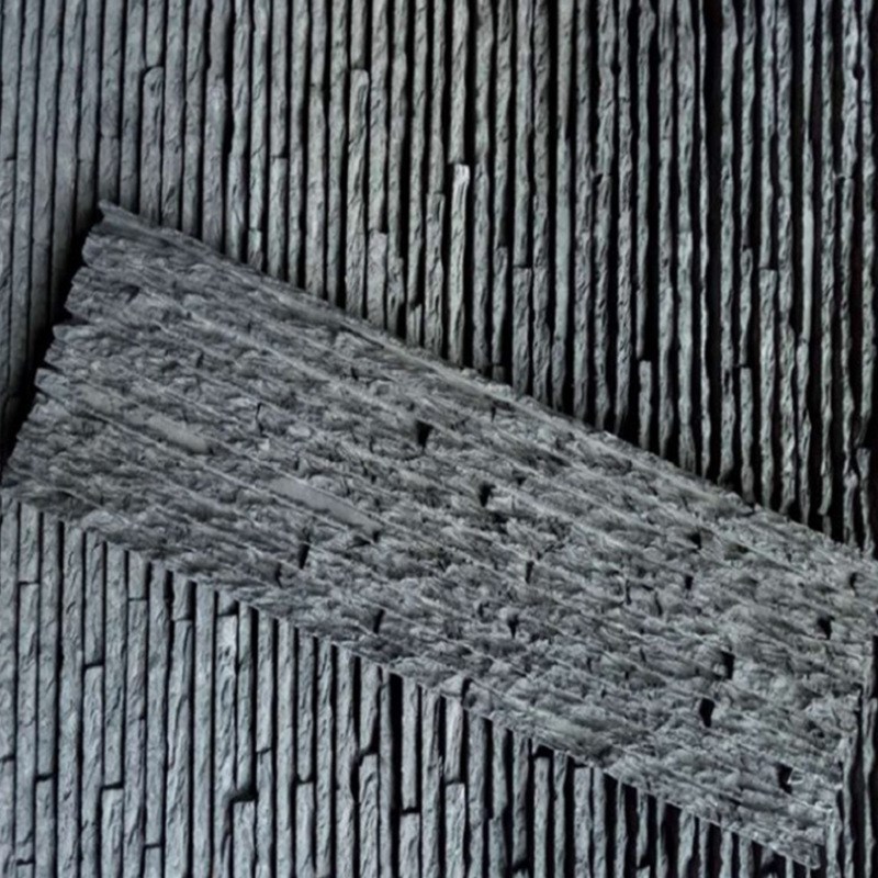 青石板流水石 600*150背景墙文化砖水幕墙庭院流水青石板