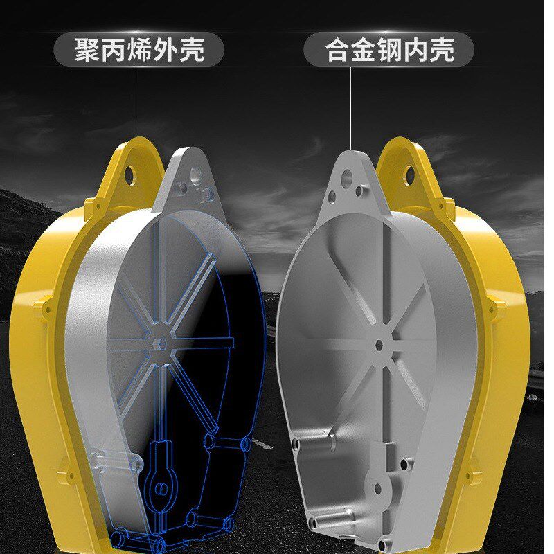 添盾 TS-7 7米钢丝绳TS型防坠器坠落制动器(双重自锁,双层罩壳)