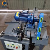 自动送料管材斜切机 台式 金属圆锯切管机 方管圆管管材切割下料机