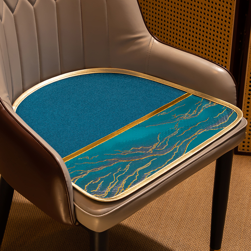 轻奢防滑餐桌椅子坐垫高端定制