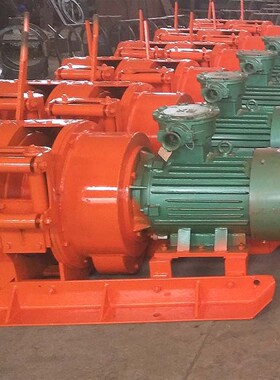 山能供应2JP-30矿用耙矿绞车水平耙运 带铸钢耙斗 使用方便