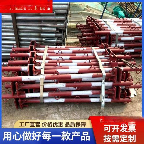 工地生命线安全线安全立柱钢结构安全绳立柱安全支柱立杆防护立杆