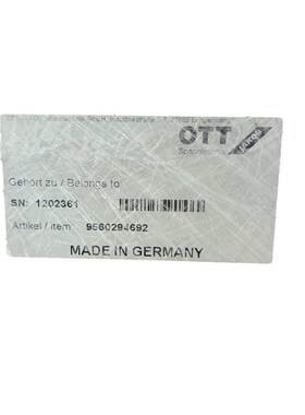 现货国OTT-JAKOB拉杆95.600.724.9.2机床延长杆95 60072492