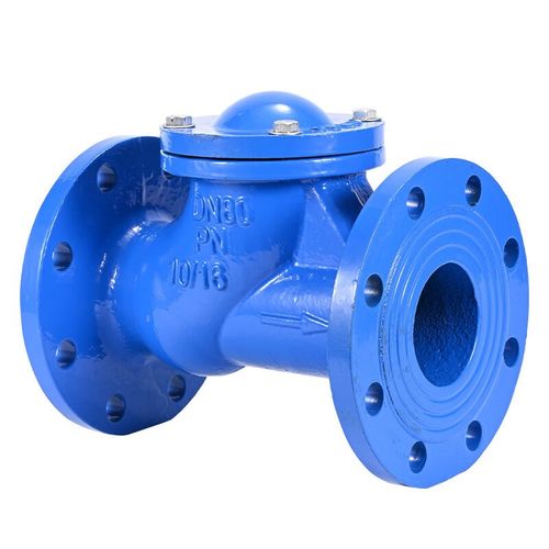 法兰球形 止回阀HQ41X-16Q丝扣无滑道滚球单向阀球型污水止回阀