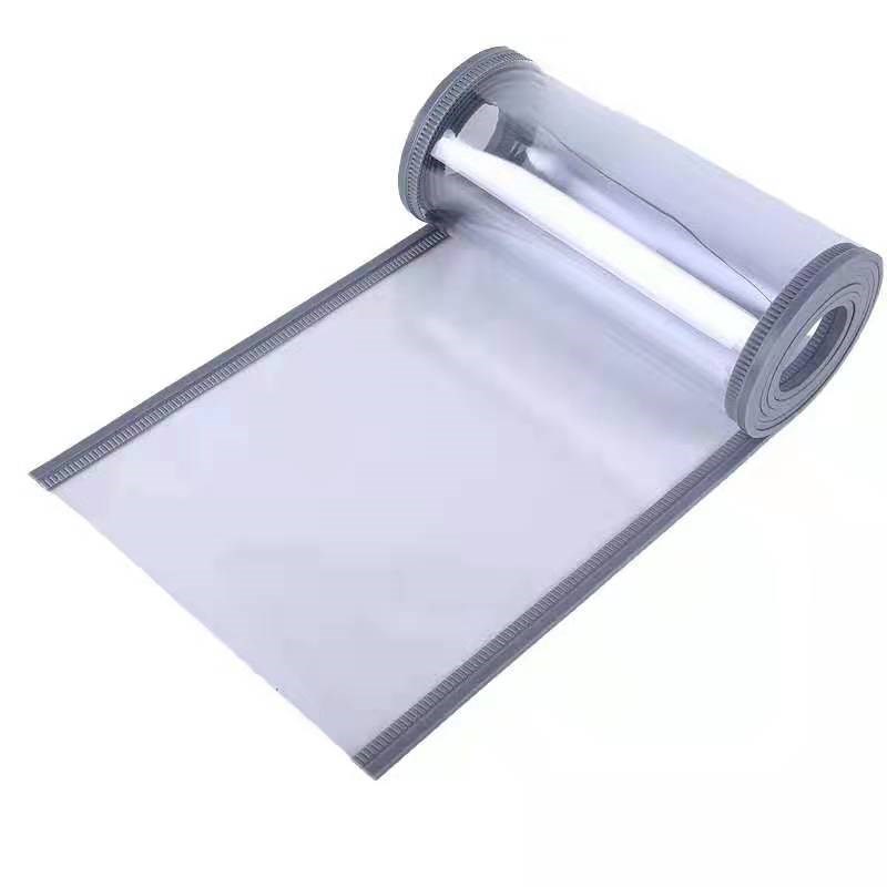 商用防蚊家用隔断自粘磁吸遮挡门帘夏季防尘PVC空调透明软门帘