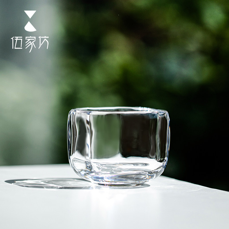 伍家坊芳菲杯杯单杯高档水晶杯客人杯茶杯高端水晶玻璃杯子茶具