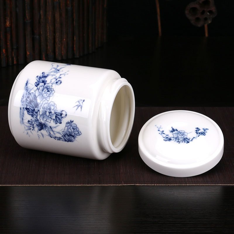 陶瓷膏方罐冬令膏方陶瓷罐固元膏专用瓷罐中药罐茶叶密封罐蜂蜜罐