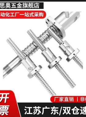 BSSC1205 1505 1510 2005 2010 2505轧制滚珠丝杠