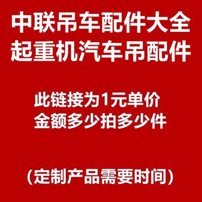 中联吊车配件起重机汽车吊配件大全 定制产品专拍链接