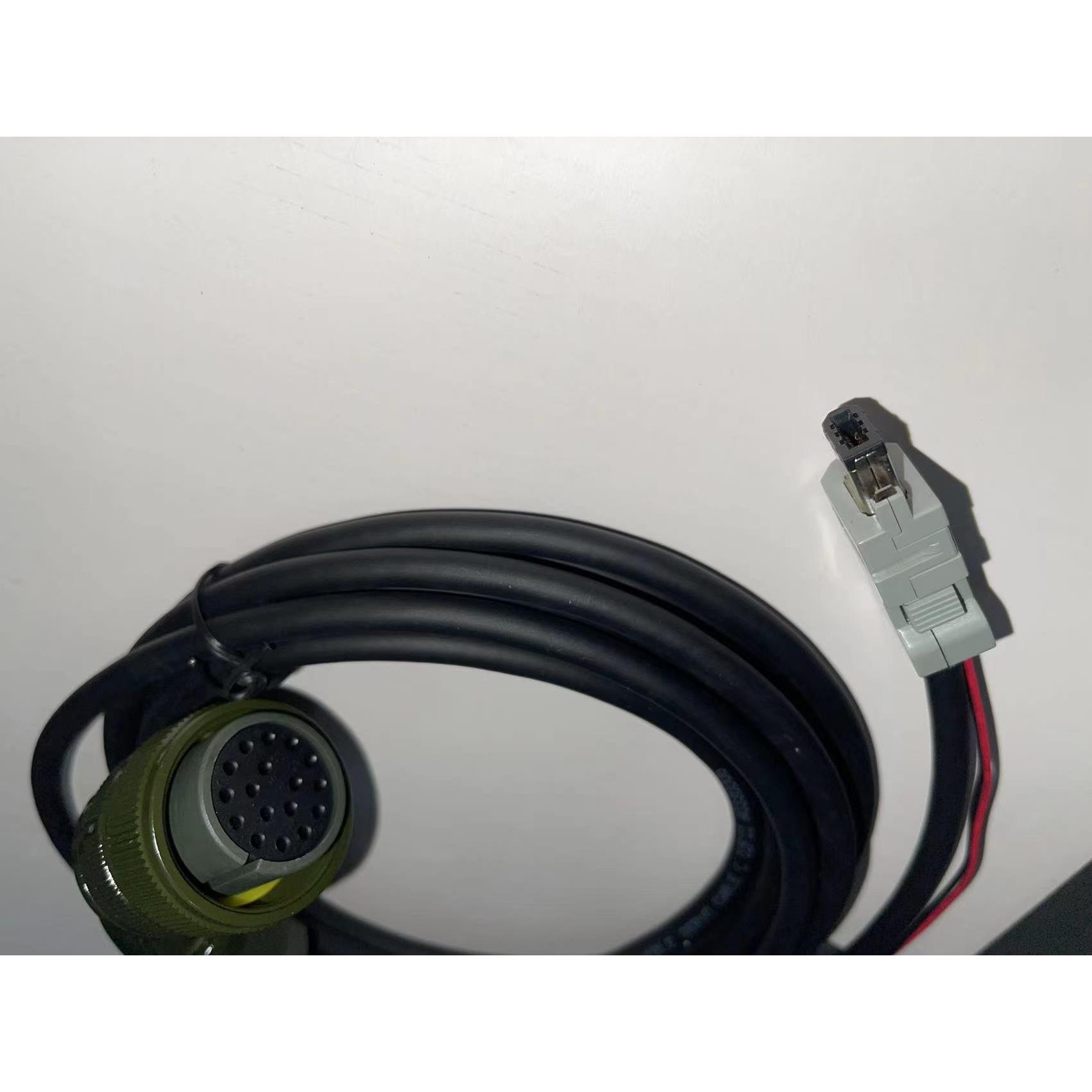 睿能伺服航插型编码器线缆LE-1SLAN-030绝对值电池线LE-1SBBM-030