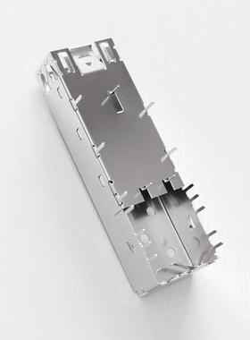 SFP 1x1焊接光纤笼子1G替代10133694-101LF 2227303-1 0747370010