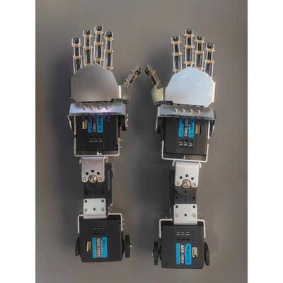 3个自由人形双足机器人手臂带5个手指/组装和运输/Diy配件