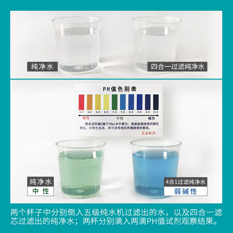 家用超滤机纯水机四合一麦饭石滤芯弱碱矿化改善口感后置通用滤芯
