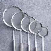 304不锈钢油格家用油炸过滤网勺实用油勺漏勺网筛厨房隔油小工具