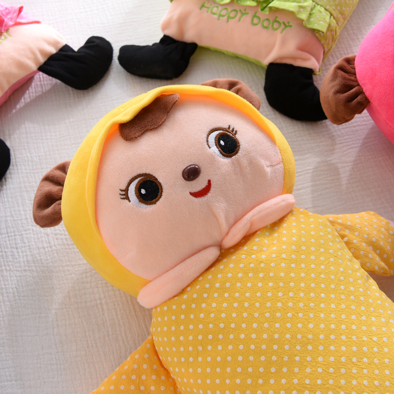宝宝四季枕头小孩全棉枕套儿童1-7岁幼儿园荞麦枕芯卡通玩具抱枕