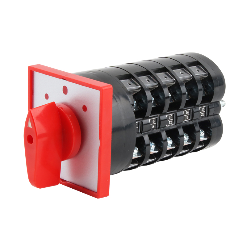 万能转换开关LW5D-16/5 三档五线双电源切换电机高低速倒顺选择