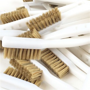 天赐棕毛小毛刷子工业用猪毛牙刷软毛刷胶牙刷除尘鞋厂专用