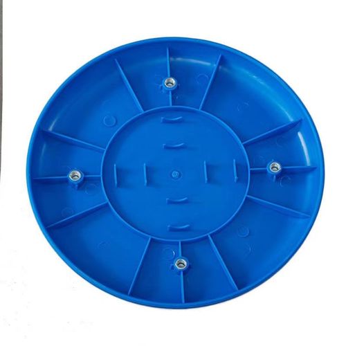 30圆玻璃钢加厚圆凳面 食堂餐厅配件塑料凳面 学校连体餐桌椅配件