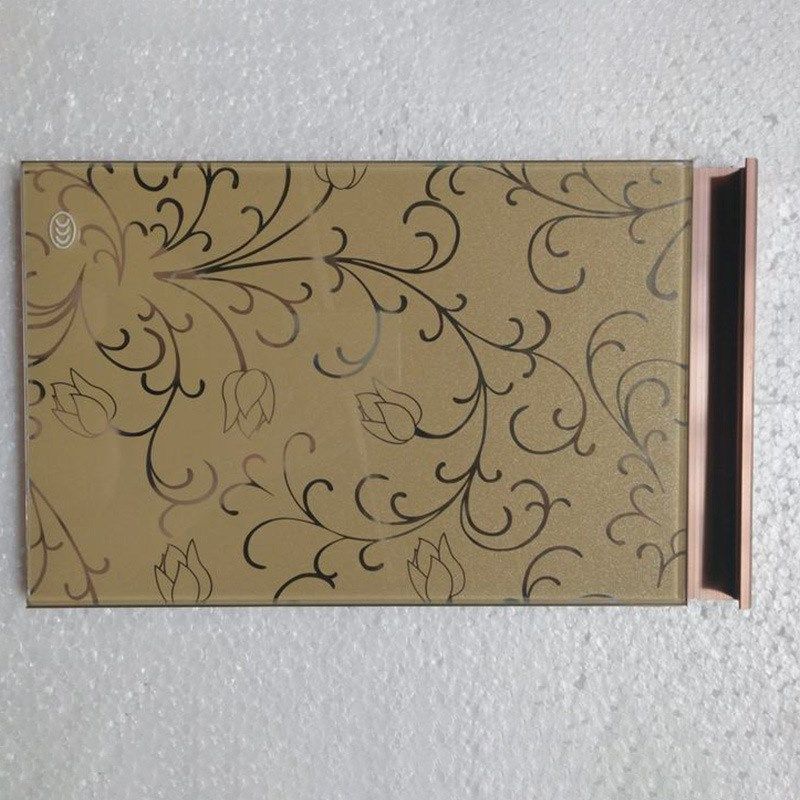 厂家橱柜门  整体厨房晶刚门  钢化玻璃包框晶钢门板