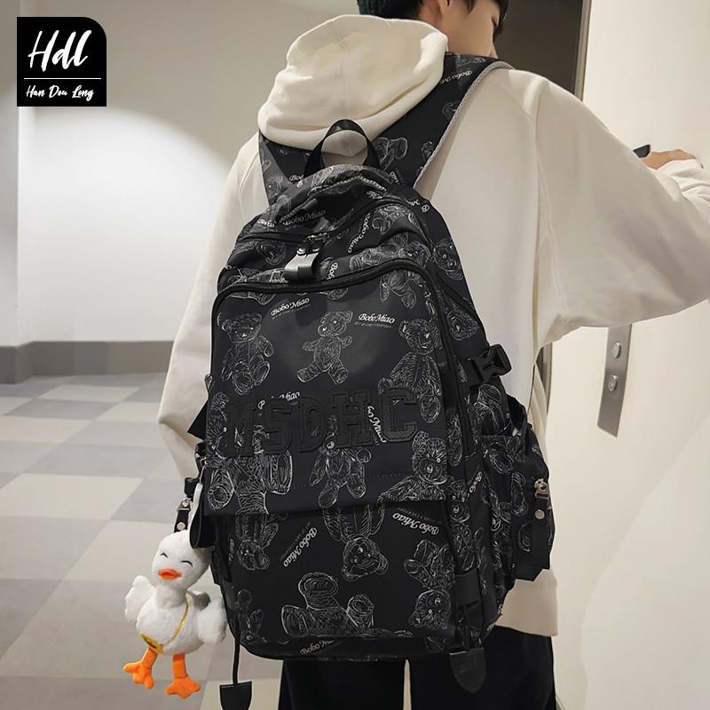 新品Hdl书包女大学生大容