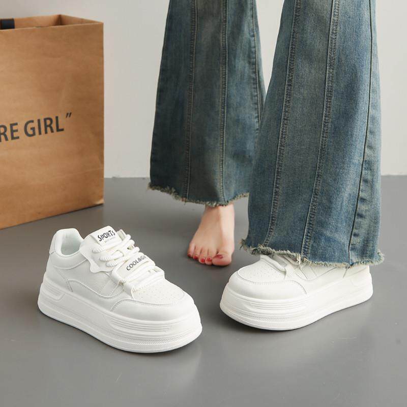 极速厚底小白鞋女款2026春季新款爆款百搭防滑软底配裙子运动休闲