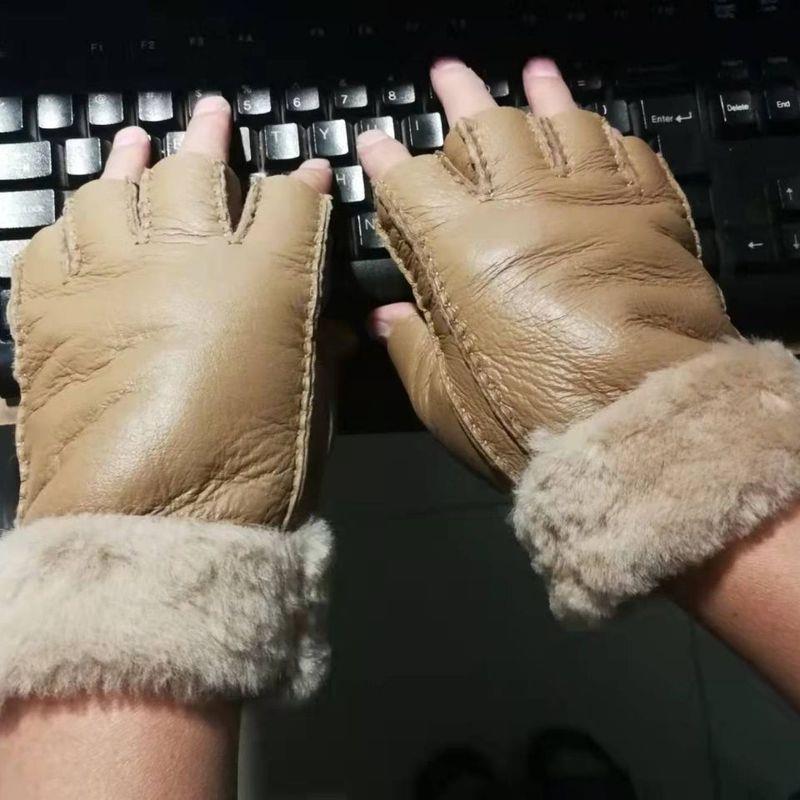 皮毛一体真皮羊皮冬季保暖