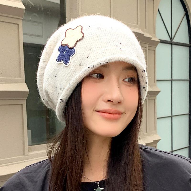 防寒产妇出院防风帽子女款