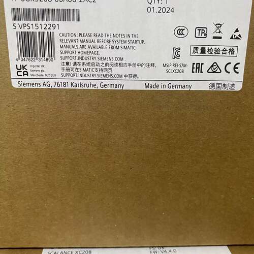 可议价6GK5208-0BA00-2AC2XC208未开